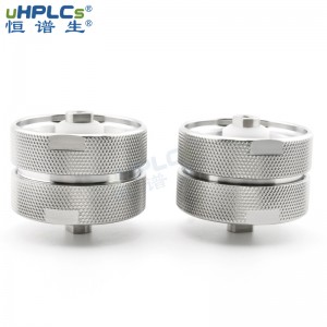 恒譜生30mm中高低壓工業(yè)型HPLC液相色譜制備柱用預(yù)柱保護(hù)柱c18 C8 C4，30#